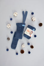 Afbeelding in Gallery-weergave laden, Silly Silas, granny maillot zonder voetjes - rib steel blue