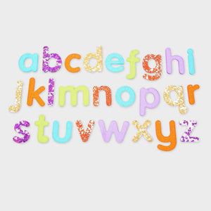 TickiT, glitter letters van het alfabet