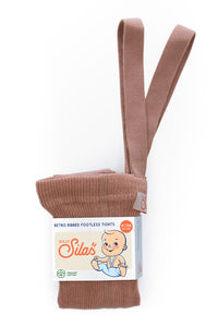 Silly Silas, maillot zonder voetjes - light brown