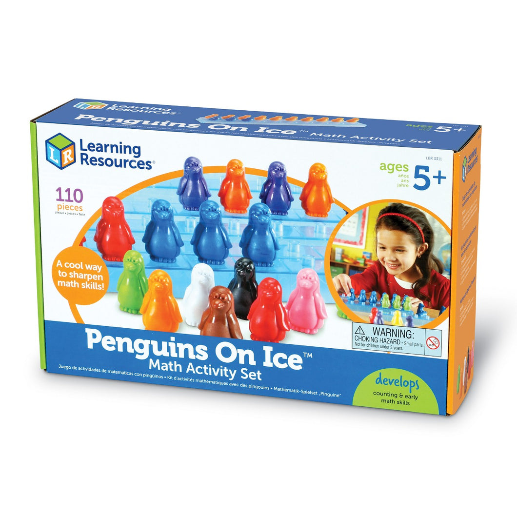 Learning Resources, math activity set - pinguins on ice