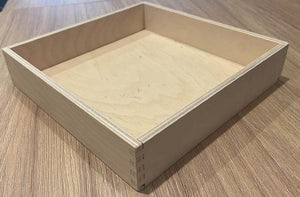 Houten speelbak met deksel