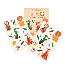 Afbeelding in Gallery-weergave laden, Rex, set tattoos - colourful creatures