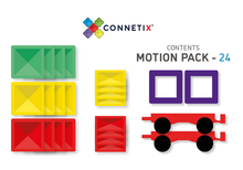 Afbeelding in Gallery-weergave laden, Connetix, rainbow motion pack - 24 stuks