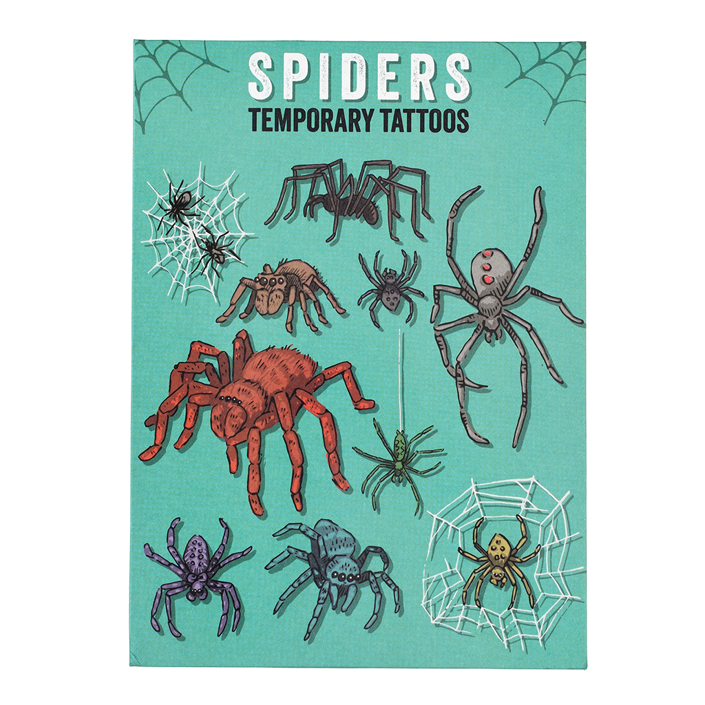 Rex, set tattoos - spiders