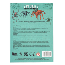 Afbeelding in Gallery-weergave laden, Rex, set tattoos - spiders