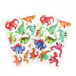 Rex, set tattoos - funky dinosaur