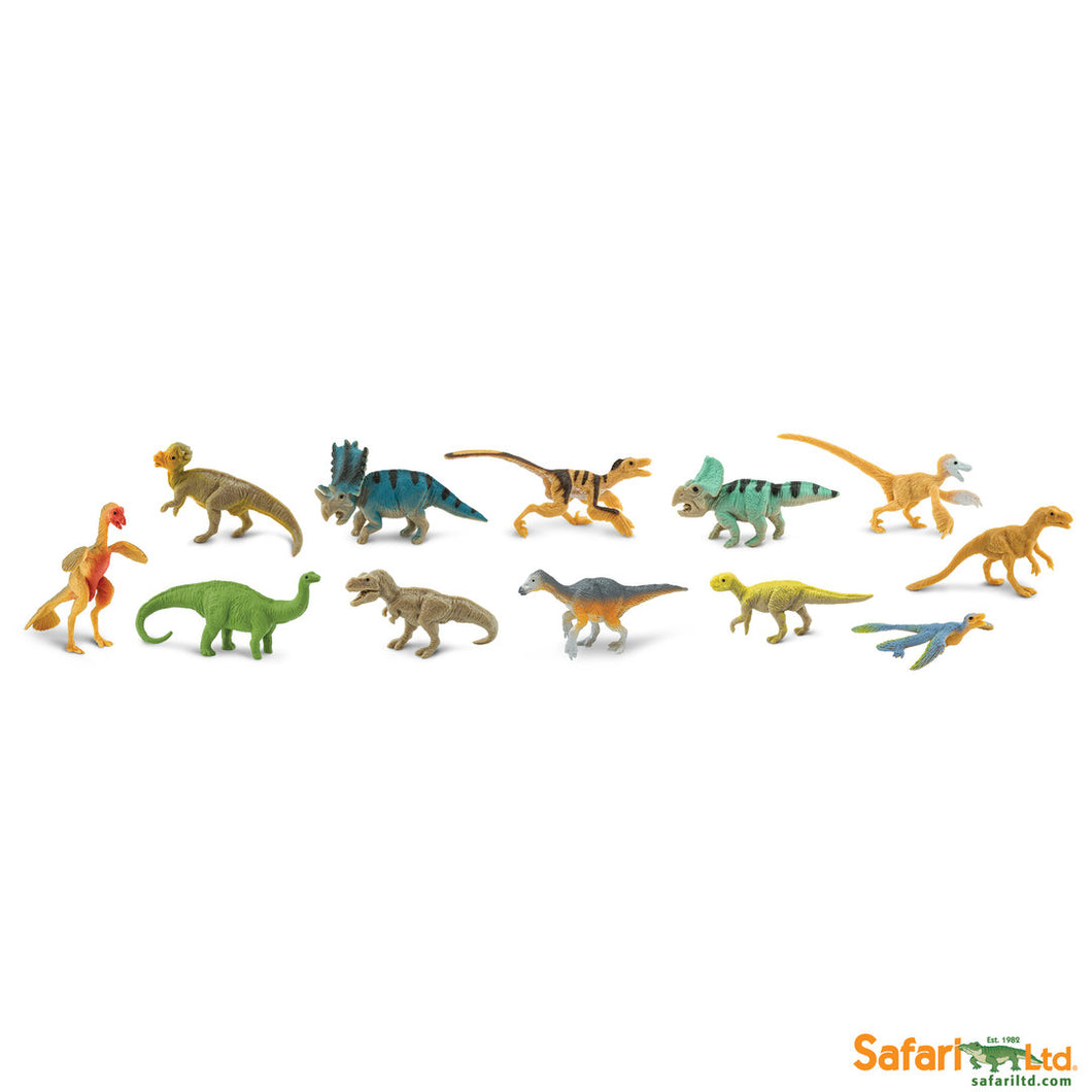 Safari, Toob set speelfiguurtjes - feathered dino's