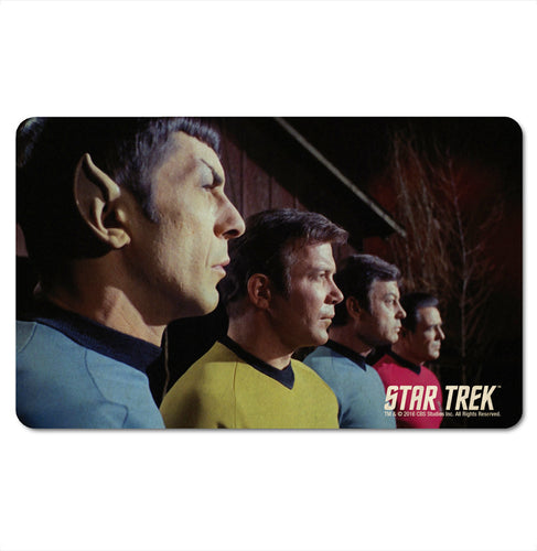 Star Trek, ontbijt plankje - Spock, Kirk, McCoy and Scotty