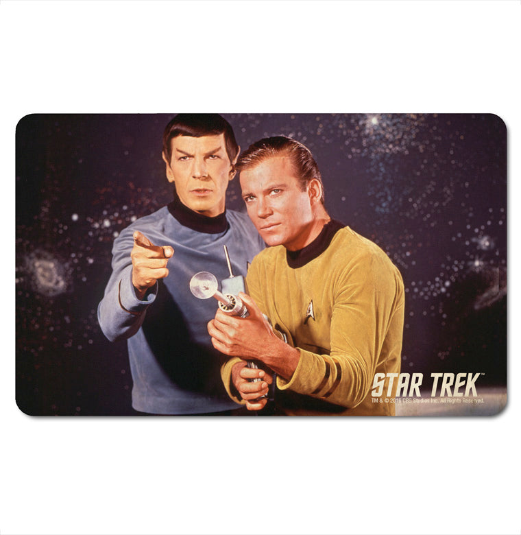 Star Trek, ontbijt plankje - Spock & Kirk / SALE