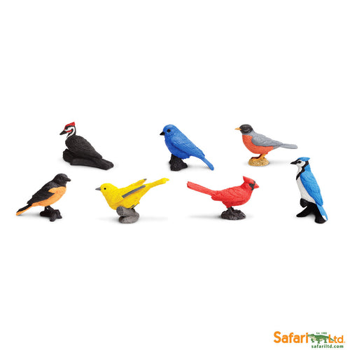 Safari, Toob set speelfiguurtjes - Backyard birds
