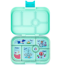 Afbeelding in Gallery-weergave laden, Yumbox, lunchbox original 6 vakken - serene aqua Paris