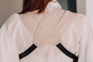 Monkose (Tilia), draagzak Heiwa - linen oat