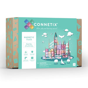 Connetix, pastel ball run pack - 106 stuks