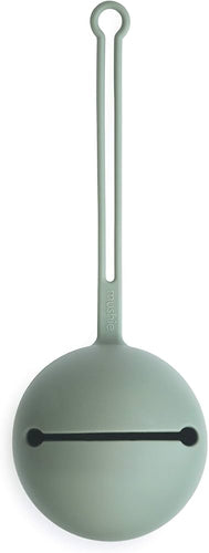 Mushie, tutjes doos - Cambridge blue