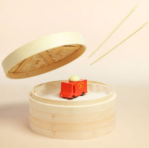 Candylab, houten auto -  Dumpling van
