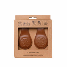 Afbeelding in Gallery-weergave laden, Cloby, swaddle clips - brown