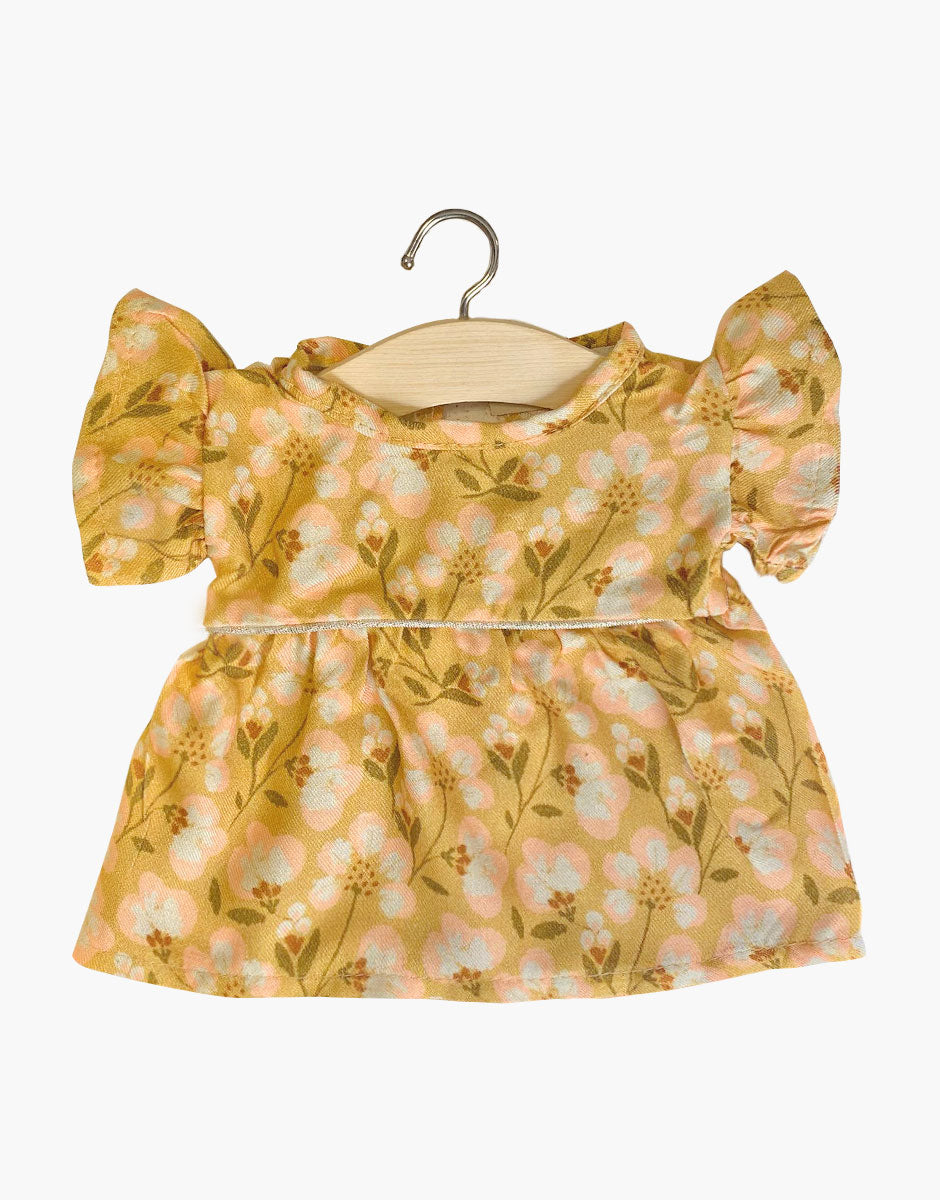 Paola Reina, Minikane jurk daisy - fleurs jaune