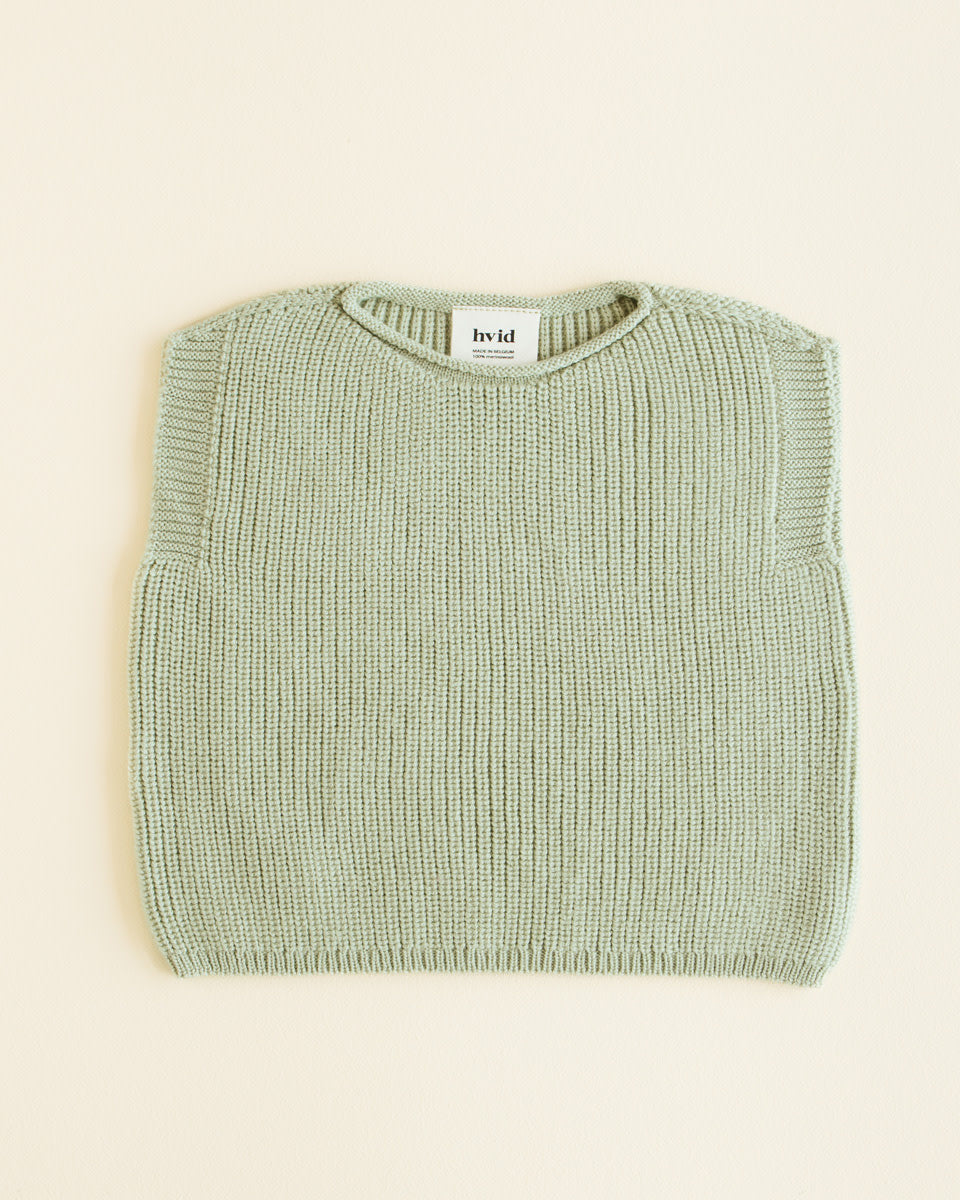 Hvid, debardeur Harvey - mint