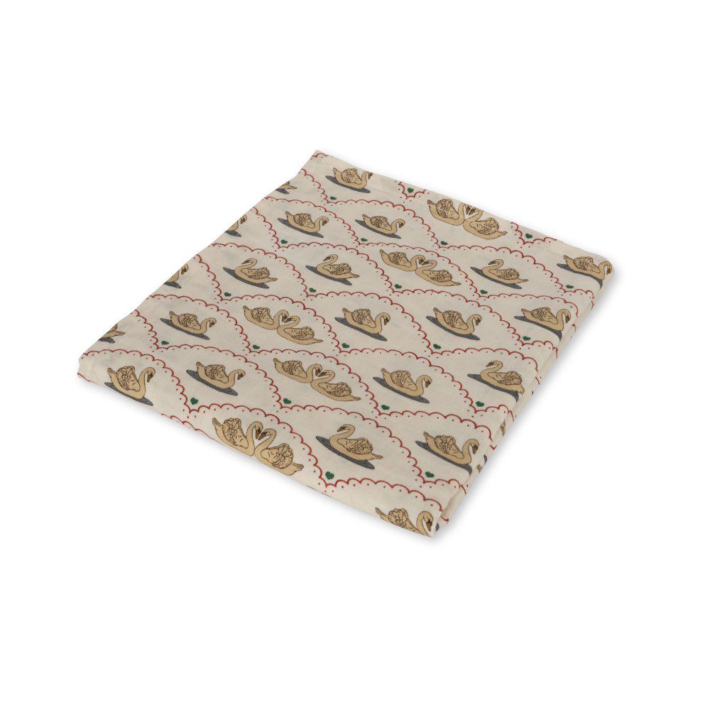Konges Sløjd, swaddle - swan