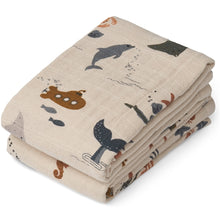 Afbeelding in Gallery-weergave laden, Liewood, tetradoeken lewis - sandy sea creatures