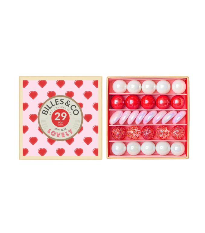 Billes & Co, knikkers mini box - lovely