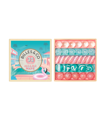 Billes & Co, knikkers mini box - miami wave