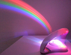Brainstorm, rainbow projector lamp