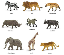 Afbeelding in Gallery-weergave laden, Safari, Toob set speelfiguurtjes - South African animals