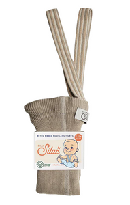 Silly Silas, maillot zonder voetjes - oyster grey striped