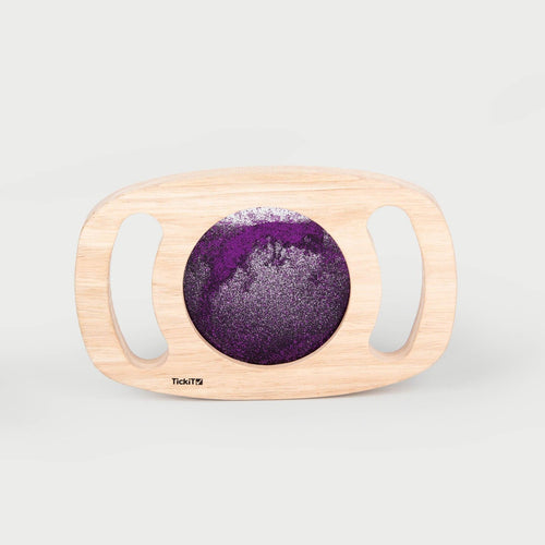 TickiT, easy hold glitter panel - purple