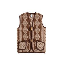 Afbeelding in Gallery-weergave laden, Alwero, wollen bodywarmer Adult - aran
