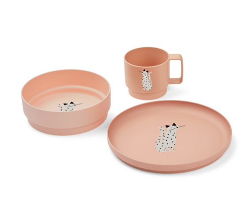 Liewood, eetset archi - cat tuscany rose