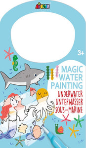 Avenir, waterschilderen - onder water