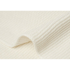 Jollein, dekentje - basic knit ivory