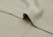 Afbeelding in Gallery-weergave laden, Jollein, dekentje - basic knit olive green
