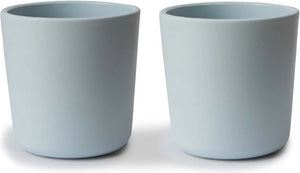 Mushie, bekers - powder blue