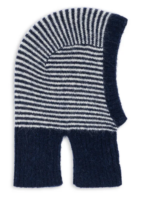 Konges Sløjd, balaclava muts  berle - blue / buttercream