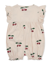 Afbeelding in Gallery-weergave laden, Konges Sløjd, frill summersuit Chleo - cherry