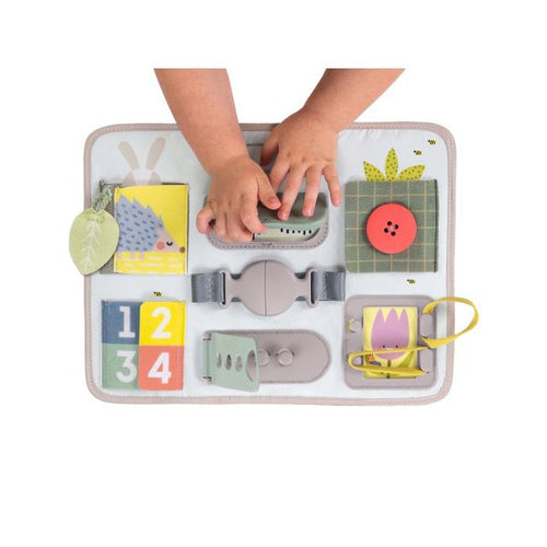 Taf Toys, activity buckles board