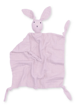 Afbeelding in Gallery-weergave laden, Bemini, knuffeldoekje bunny - lilas