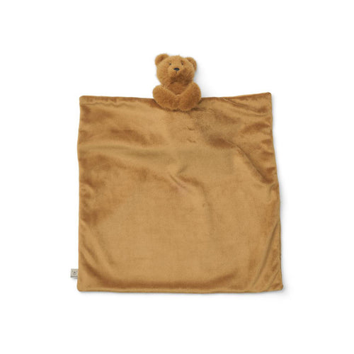 Liewood, knuffeldoekje Candon - bear caramel