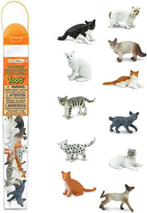 Safari, Toob set speelfiguurtjes - Domestic cats