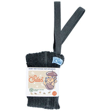 Afbeelding in Gallery-weergave laden, Silly Silas, granny maillot zonder voetjes - rib charcoal