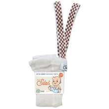 Afbeelding in Gallery-weergave laden, Silly Silas, maillot zonder voetjes - cream blend checked