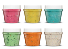 Afbeelding in Gallery-weergave laden, Childgen, natuurlijke speel klei - 6 kleuren glitter