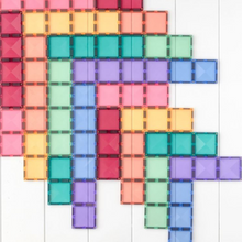 Afbeelding in Gallery-weergave laden, Connetix, pastel rectangles pack - 24 stuks