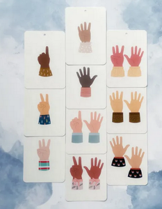 In a Flash, mini kaarten set - vingers tellen