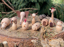 Afbeelding in Gallery-weergave laden, TickiT, houten dierenvriendjes