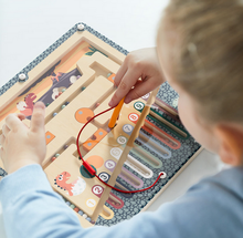 Afbeelding in Gallery-weergave laden, Topbright, magnetisch doolhof - dinosaur egg maze