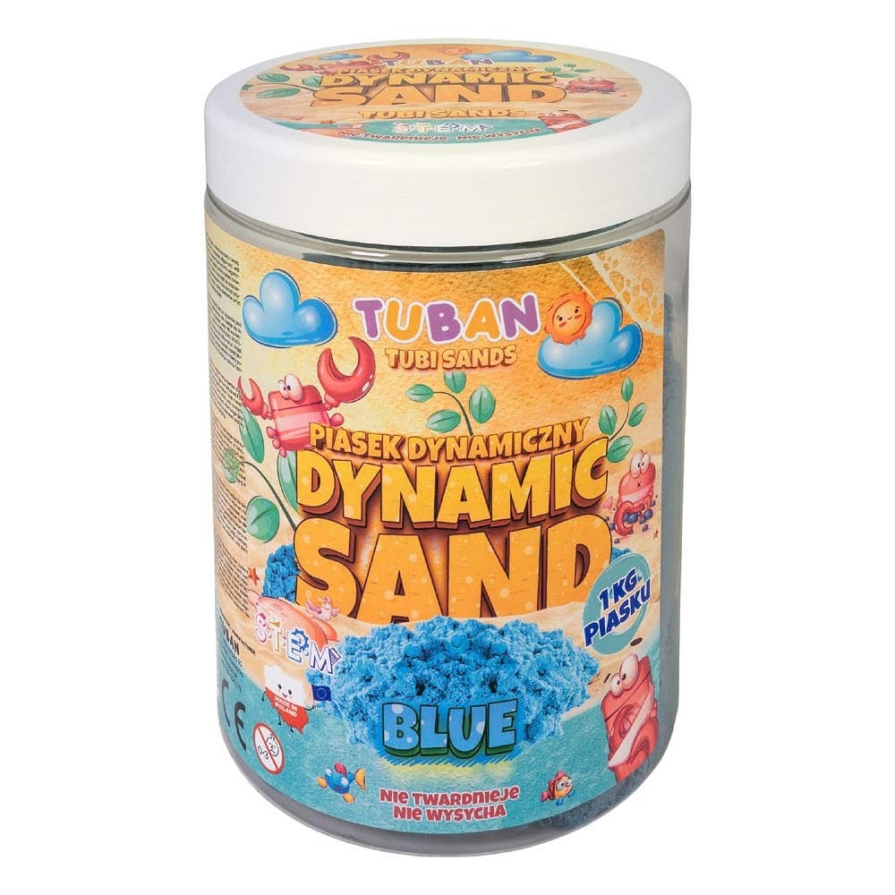 Tuban, kinetisch zand - blue